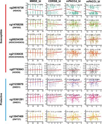 Epigenome-wide DNA methylation analysis of late-stage mild cognitive impairment